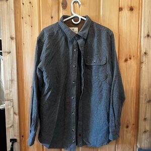 Large Grey Heathered Chore Jacket